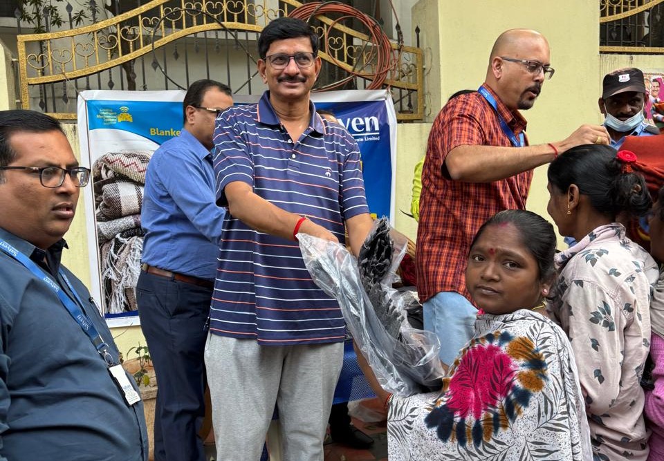 Blanket Distribution Drive - Satven CSR Activity