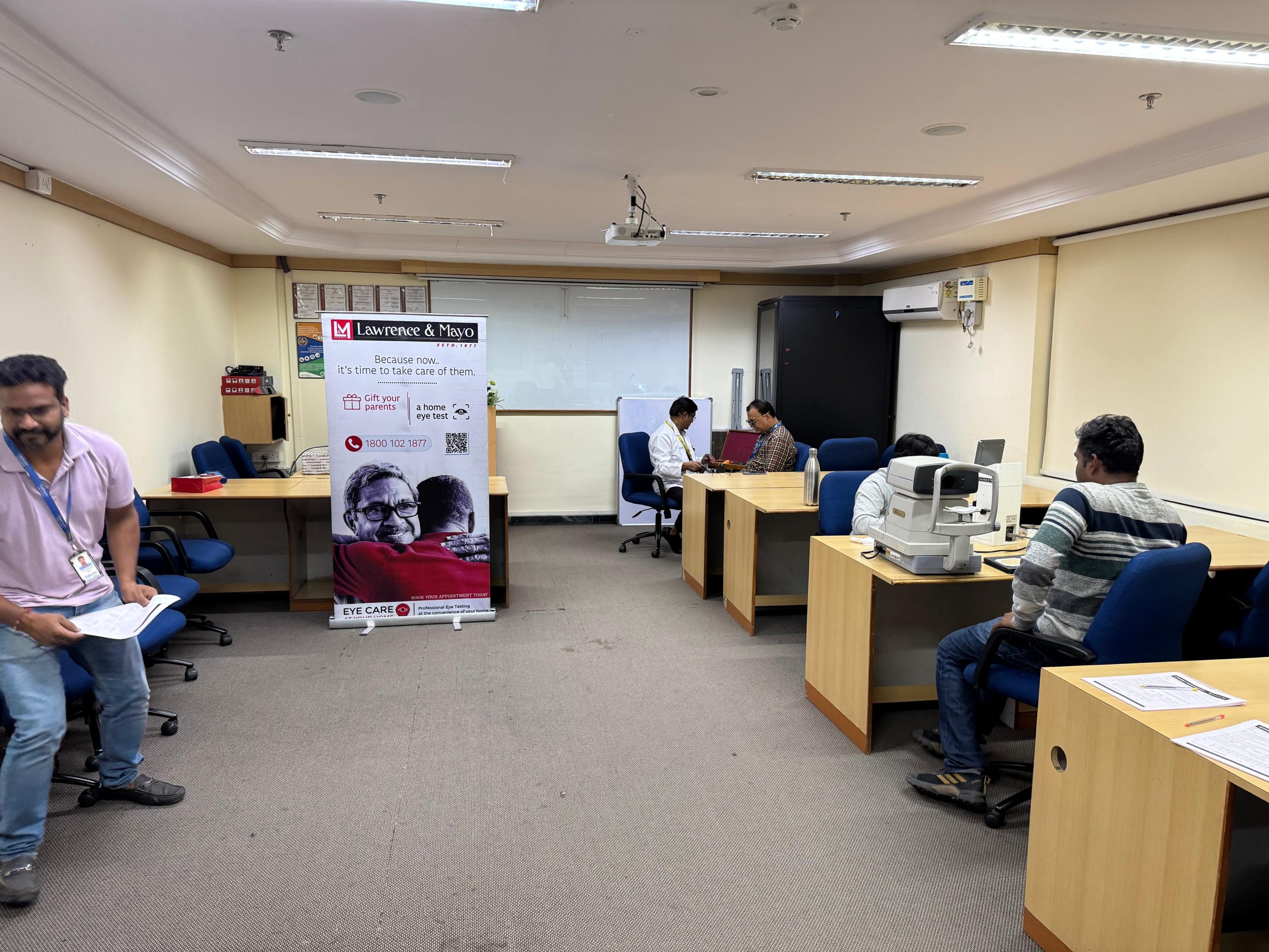 Satven Hosts Eye Checkup Camp in Collaboration with Lawrence & Mayo